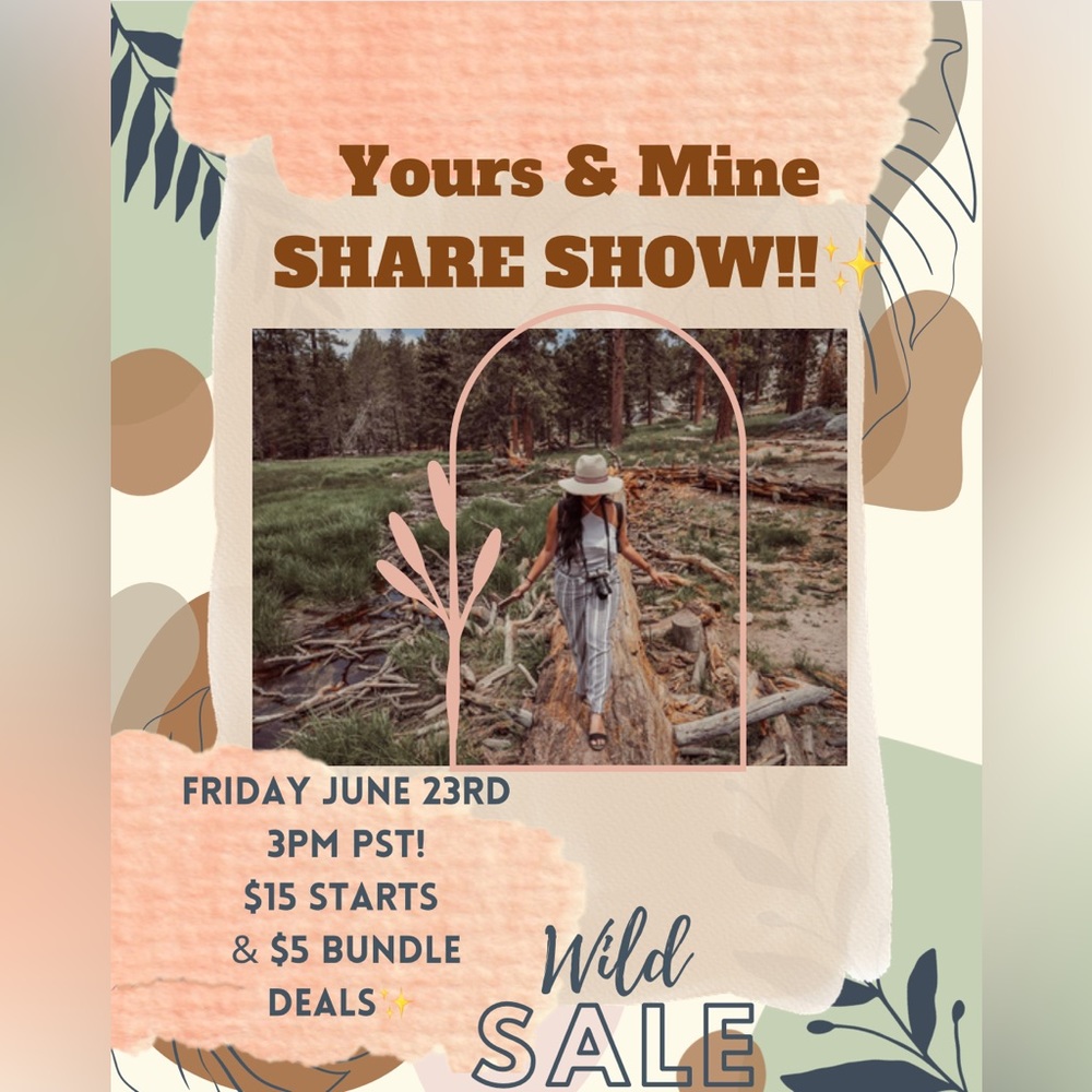 ⭐️Share Show Listing 6.23⭐️
